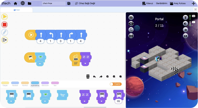 Zcode platform görüntüsü 1